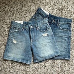 Uniqlo Denim Boyfriend Shorts Bundle NWT